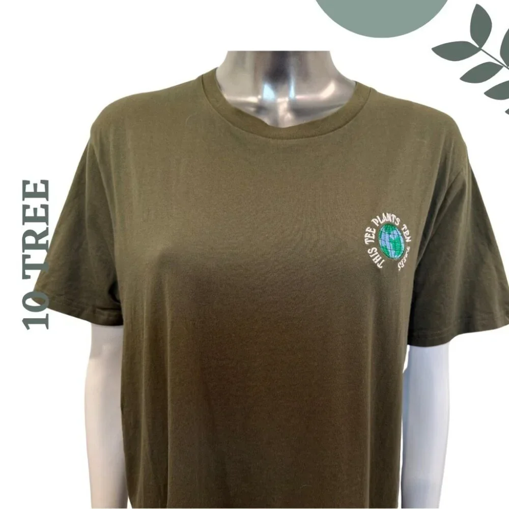 Sustainable Graphic T-Shirt by Tentree | Plant the Planet | Eco Friendly | Large - Picture 5 of 8